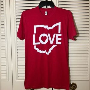 CLE Clothing Ohio love shirt